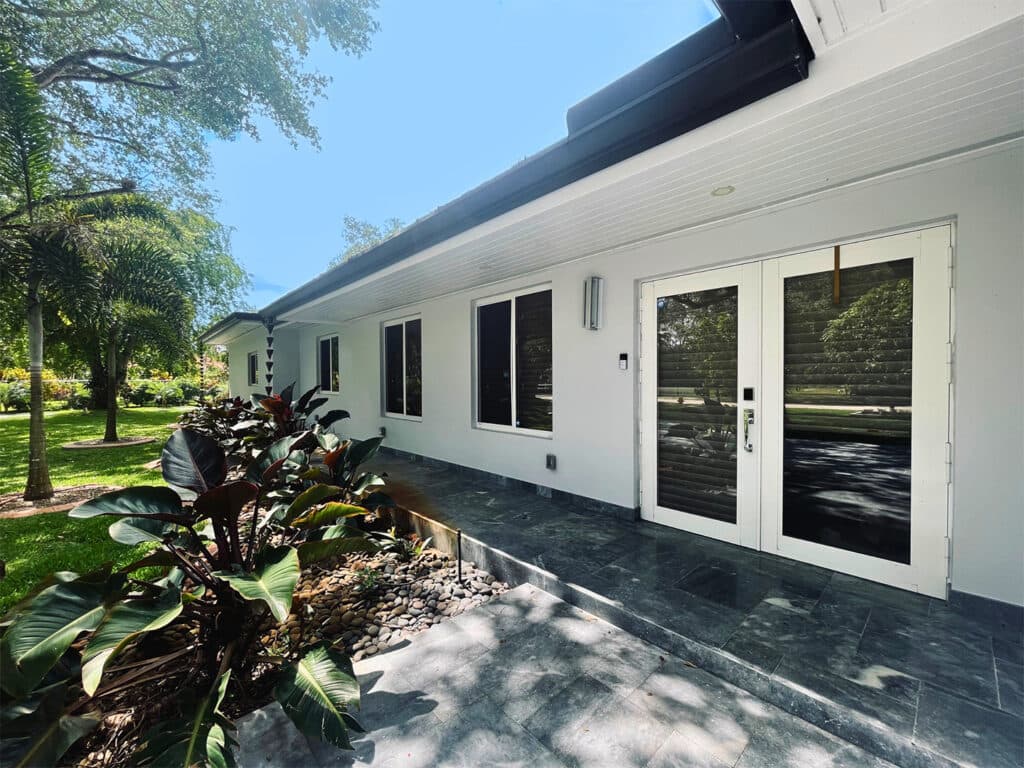 Hurricane impact window installation in Miami-Dade — NOA approved impact windows and doors by T&S Roofing